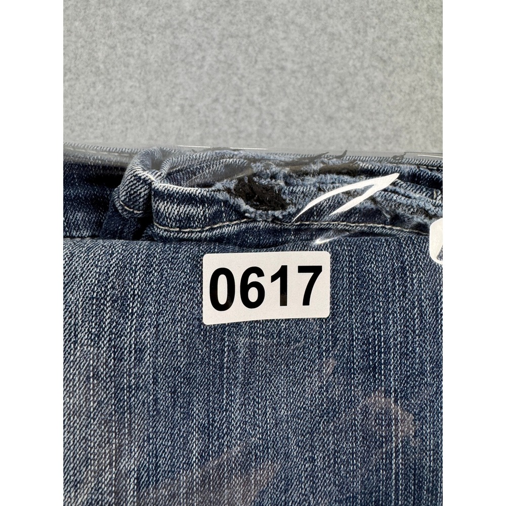 Buckle Black Fit No. 53 Skinny Jeans Womens 28x32 Distressed Blue Denim BBW5501 - Picture 11 of 11